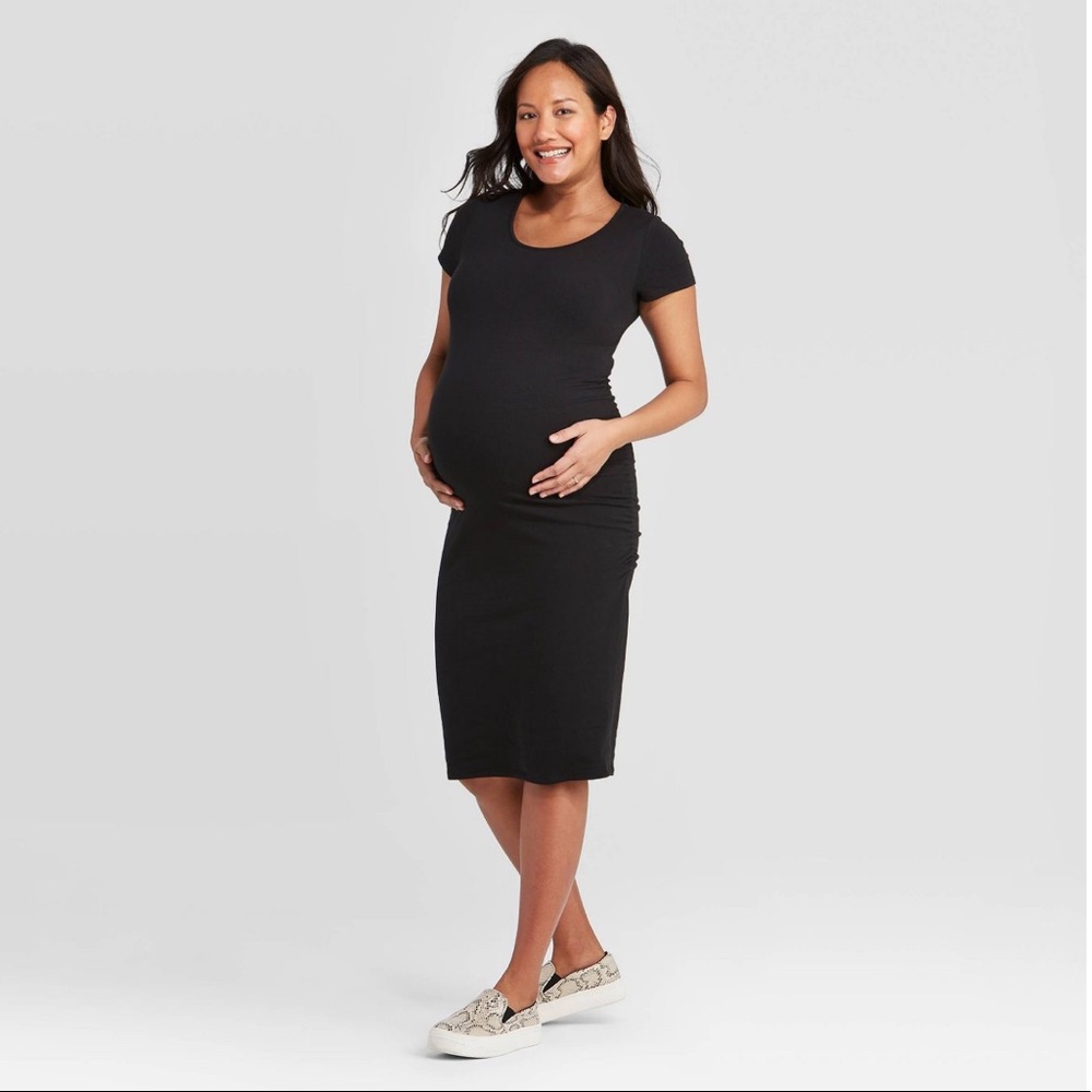 Short Sleeve T-Shirt Maternity Dress - Isabel Maternity by Ingrid & Isabel™